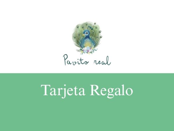 Tarjeta Regalo para Tienda Online