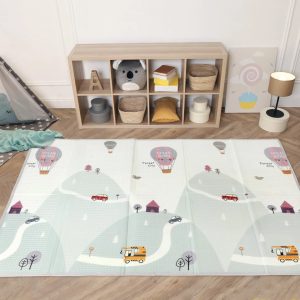 Tapete mantita plegable montañas