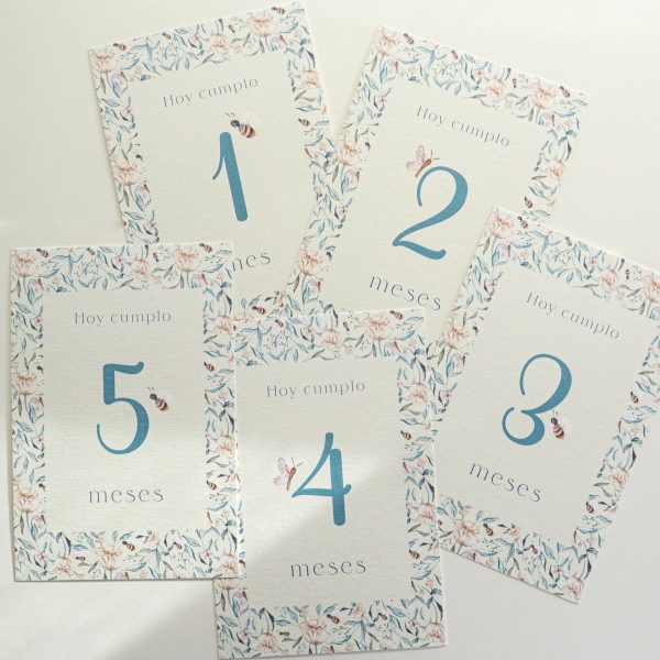 Tarjeta Cumplemés Flores - Imagen 4