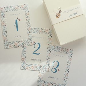 Tarjeta Cumplemés Flores