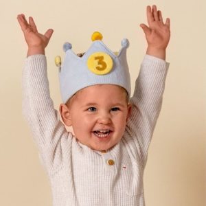 Corona Cumpleaños Azul o Rosa. Little Dutch